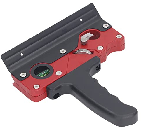 lyrlody Cepilladora Manual para Carpintería de Aleación de Aluminio con Plano de Chaflán con Profundidad de Corte Ajustable y Niveles de Burbuja Dobles para Carpinteros de Cepillado de Bordes de