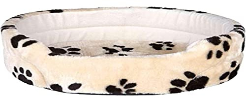 TRIXIE Hundebett Charly Plüsch, 79 x 70 cm, Beige