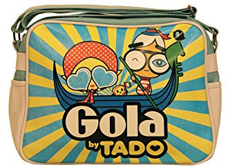 Gola TUB357 REDFORD GONDOLA Umhängetasche Damen weiß LT.BLUE/YELLOW/WHITE UNI