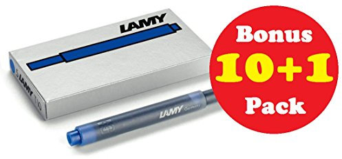 Lamy T10 Tintenpatronen, Blau 11 pack