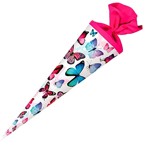 Nestler Cornet d'école papillon 2016 école enfants sac de sucreries rentrée des classes Taille : 70 cm