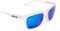 Velites Urban I Sonnenbrille für hochintensive Workouts und Outdoor-Aktivitäten, alle Arten von Sport, rutscht nicht ab, Stil und Komfort, Matte/Blau