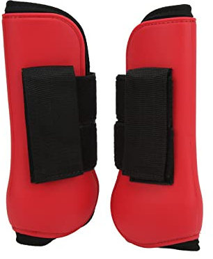 Zisemeil Guêtres avec protection contre les chocs, lot de 2 bottes de sport pour cheval, bandage de tendon de cheval en néoprène, guêtres pour une sécurité maximale pendant le transport, équipement