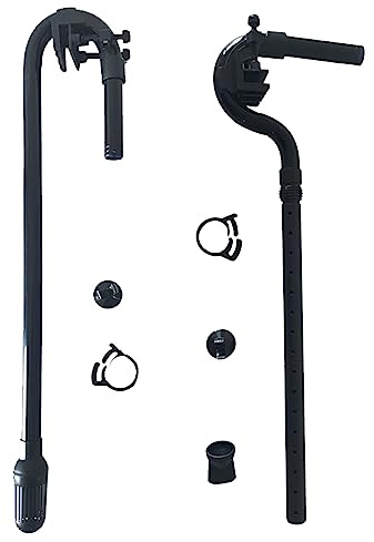 SANRLO Tuyau d'entrée et de sortie pour aquarium - Tube de filtre externe pour aquarium - Largement applicable