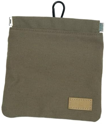 Sharplace Bolsa de para Perros Bolsa de Entrenamiento Y Dispensador de Galletas con Soporte para Bolsas Y Mosquetón Adecuado para Ciclismo Correr Y, MarrÓn