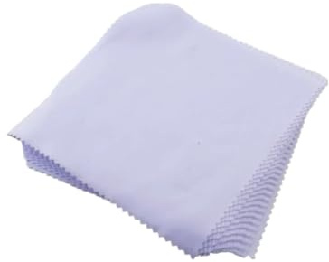 100 st vit sublimering mikrofiber rengöringsdukar säkra och effektiva rengör linser glasögon skärmar kameror glasögon mobiltelefon TV-skärmar och mer (14 x 14 cm)