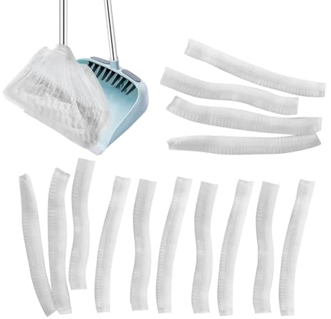 Calcetines de fregona – Herramientas de limpieza a prueba de polvo – Almohadillas de escoba mojado y seco | para recogedores, pelo de mascotas, telarañas, manchas, zócalos, suelo, hogar, hotel