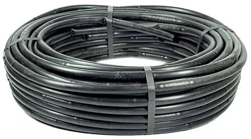 Tubo irrigazione Ala Gocciolante Nero con Quattro fori da 50, 100 e 400 Metri D 16 mm passo 20 cm (100 metri)