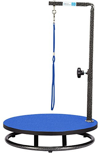 Master Equipment Table de toilettage pour Animaux de Compagnie, Bleu