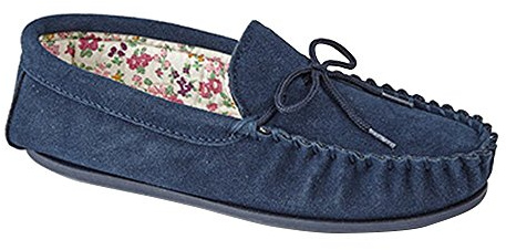 Mokkers Womens/Ladies Lily Slip On Slippers (5 UK) (Navy)