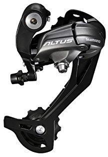 Shimano RD-M370 Altus rear derailleur, 9-speed, SGS, black