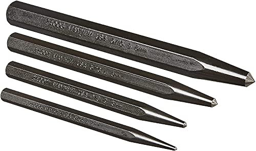 Mayhew Tools 62215 Center Punch Kit, 4-Piece Set