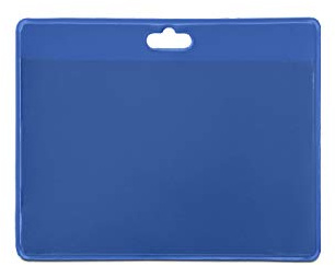 Tarifold ist 200431 Ausweishülle für Ausweise, horizontal, PVC, Blau, 103 x 82,5 mm, 30 Stück