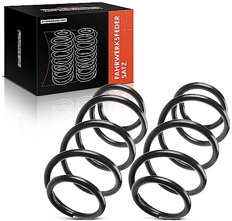 Frankberg 2x Federn Fahrwerksfeder Vorderachse Kompatibel mit Zafira A F75 1.8L 2000-2005 Zafira A T98 1.6L 1.8L 1999-2005 Replace# 9192609