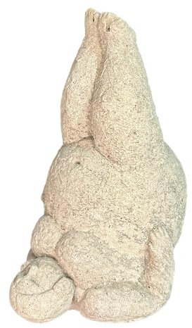 OriginalPaul Skulp & Betondesign Yoga-Dame Sarah - Handgefertigt in Deutschland, Steinfigur frostsicher und witterungsbeständig