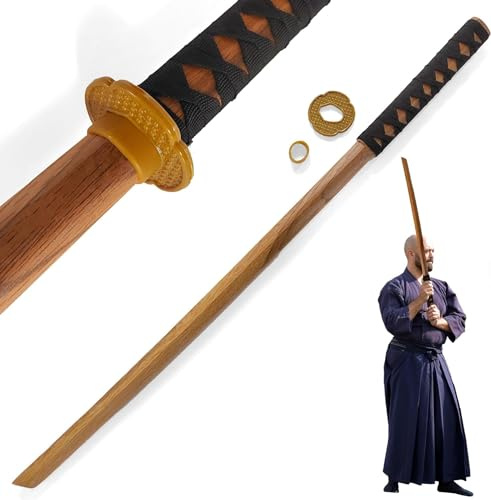 Wooden Bokken, Shinai, Katana Wakizashi Tanto, Kendo Sword Wooden Weapon Accessories, Kendo Sword Fighting Training, Samurai Sword, Role Play Cosplay Iaido Bokken