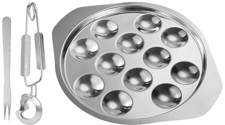 di lumache gratinate, di lumache | per lumache, per lumache, per lumache, Forchetta per lumache, Set da 3 pezzi per lumache, Stoviglie per fr