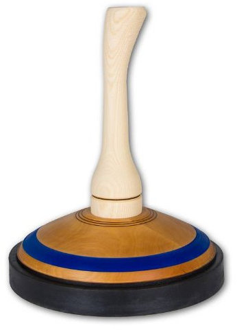 Holzeisstock für Damen Colour (blau)