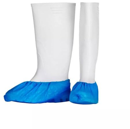 Überschuhe Ampri Eco Plus CPE blau 100 Stück/Beutel, 150 x 420 mm