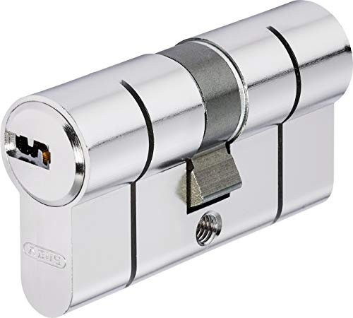 Abus - Cilindro doble entrada D6PSN 30/35 mm Bkn, niquelado