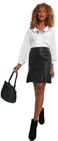 Joe Browns dam Peplum Läderkjol Kjol
