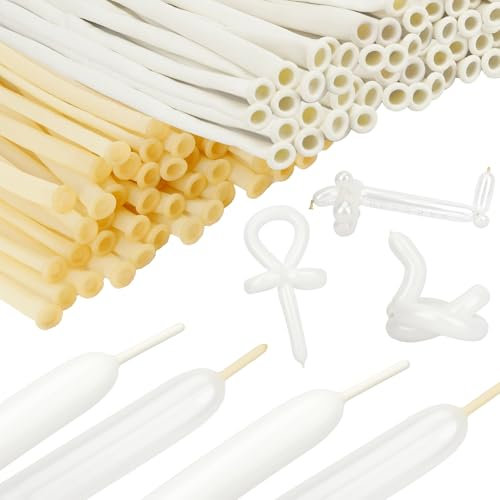 Modellierballons,Luftballons,100PCS Ballons,Ballon,Luftballon,Balloons,Mini Luftballons,Luftballons 100 Stück,Balon,Modellier Luftballons,Lange Luftballons,Luftballons Lang Formbar,Partydekorationen