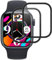 2 Stück Panzer Schutz Glas für Apple Watch Series 7/8/9 41mm, Panzer,[9H Härte][HD Klare][Blasenfrei][Anti-Kratzen] Schutzfolien