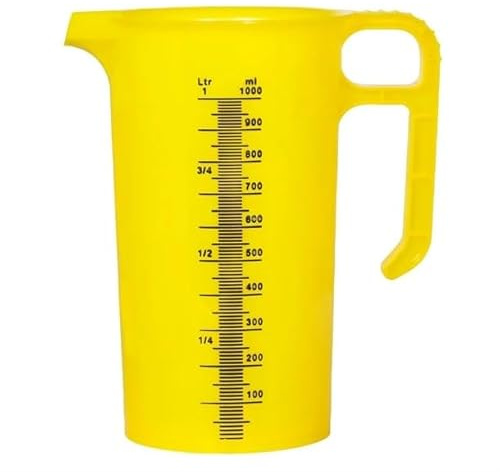 Pro-Measures Pro-Jug Yellow - 1Ltr