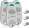 Telecomando Cancello, 3Pcs Telecomando Cancello 433,92 MHz, Telecomando C@ME 2 canali Compatibile con 432EV, 432, 432A, 432M (Include 3 batterie extra)