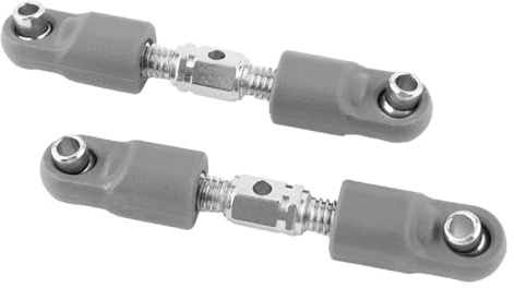 Laroal Accessori per auto RC Tirante di trazione regolabile Tirante di trazione Parti di ricambio per veicoli RC H16DR H16BM Collegamento per prestazioni di sterzo migliorate