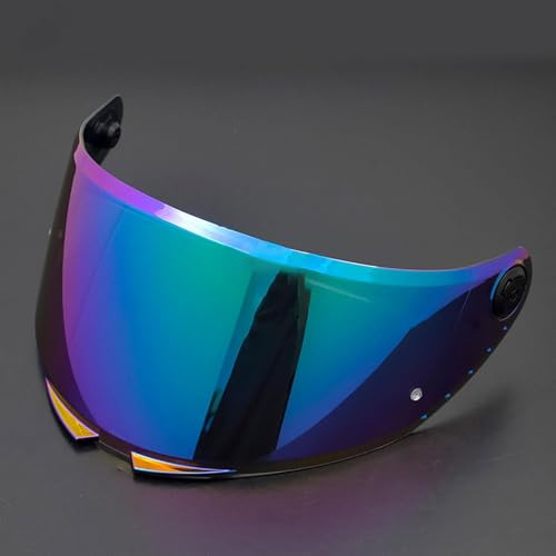 YOFAB Visera Casco de Motocicleta para MT Thunder 4 SV, Visera de Lente para Casco Protección contra Viento y Antivaho, Accesorios para Cascos de Moto,A Fantasy
