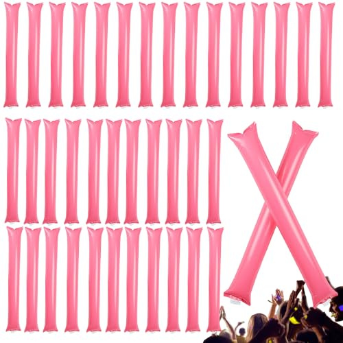 Thunder Sticks – Bam - Palos de animación inflables, generadores de ruido para fiestas de porristas - Palos de trueno inflables para baloncesto