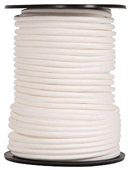 Beal unisex – vuxen REEPSCHNUR 5 mm DYNE, vit, 50 m