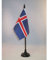 AZ FLAG - Tischflagge Island - 15x10 cm - Isländische Tischfahne 10 x 15 Cm - Flaggen