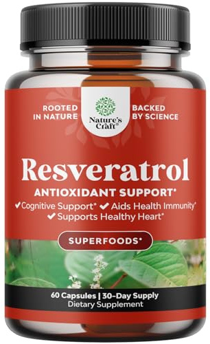 Youthful Trans Resveratrol Supplement - Resveratrol Capsules with AMPK Activator for Cellular Health & Vitality - AMPK Metabolic Activator for Metabolism Boost & Cellular Efficiency - 60 Count