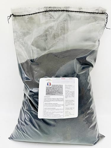 Charbon végétal pour chevaux et autres animaux– Matière première pour l’alimentation animale – 100 % naturel - origine France (1,5kg Granulométrie: 500-2000 Um)