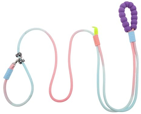 CAPASTEC Laisse pour Chien sans Mains, Laisse Ajustable Multifonction Taille Bandoulière, Laisse Course 3,5M 11,5Ft, Poignée Mousse pour Chien Petite, Moyenne Grande Taille, Rose Violet