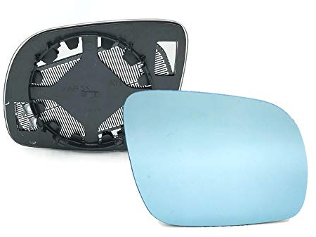 HZ-DESIGN Spiegelglas Blau Rechts beheizbar konvex kompatibel mit Golf 4 IV + Variant 08/1996-10/2003