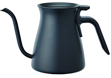 Kinto Wasserkocher zum Übergießen, Schwarz, 900 ml