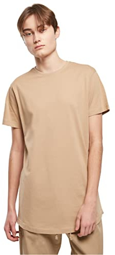 Urban Classics Herren Shaped Long Tee unionbeige, S