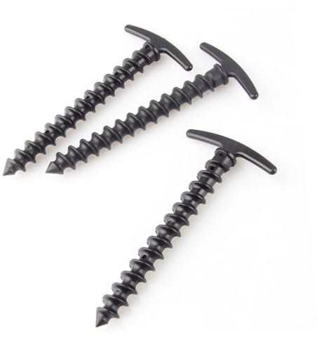 LOORGVEL 10stücke Zeltnägel Aus Nylon Lang Zeltanker Für Camping Heringe Zum Befestigen Von Zelten Zeltheringe Für Outdoor-Gebrauch Zeltschrauben Ohne Rost