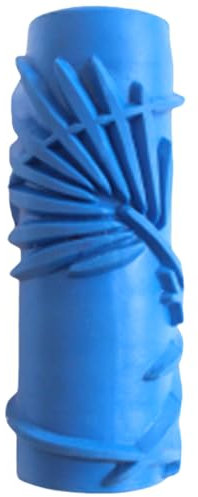 Rodillo de pintura con textura decorativa de 5 pulgadas, patrón en relieve, adecuado para pintura de pared, renovaciones del hogar y creación de arte