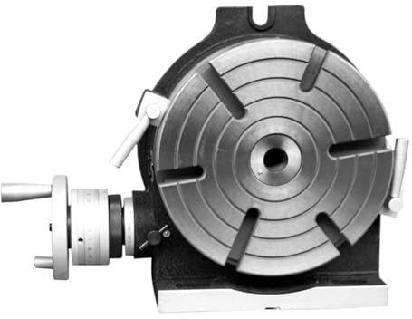 Milling machine indexing table table vertical and horizontal rotary disc rotary table 6inch 150mm 8inch 200mm(8inch 200mm)