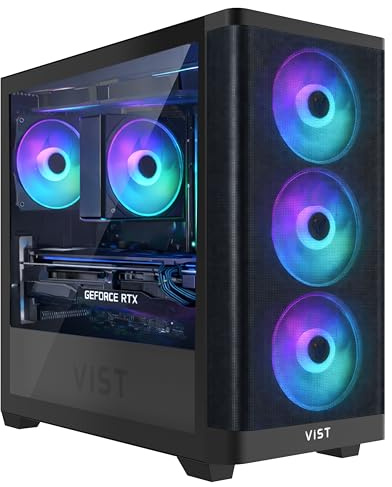 VIST Ryzen 7 5700X RX 9060 XT 32GB SSD 1TB WiFi W11