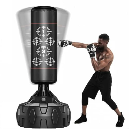JINPALAY Saco de Boxeo de Pie 170 cm para Adultos