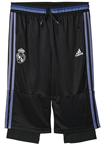2016-2017 Real Madrid Youth pantaloni tre quarti, nero, viola, M