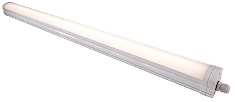 Plafón estanco 36 W LED luz natural lámpara Tri-Proof IP65 3600 lúmenes 130 cm