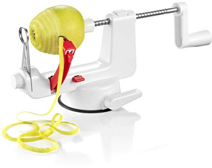 Tescoma 643622 Handy Sbuccia e Affetta Mela, Acciaio Inox, 31 x 12 x 14.5 cm