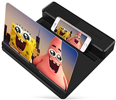 GXDJC Ingranditore Schermo 20/26/ 32 Pollici for La Lente Ingrandimento Smartphone del Cellulare con Altoparlante Bluetooth Amplificatore Pieghevole, Proiettore Ingranditore- Perfetto for Le Famiglie