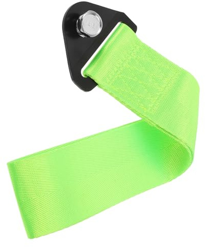 GETAJGHSD De Remorquage avec Attache Métallique Sangle De Remorquage Décorative pour Bumper De Véhicule Accessoire Automobile Fluorescent